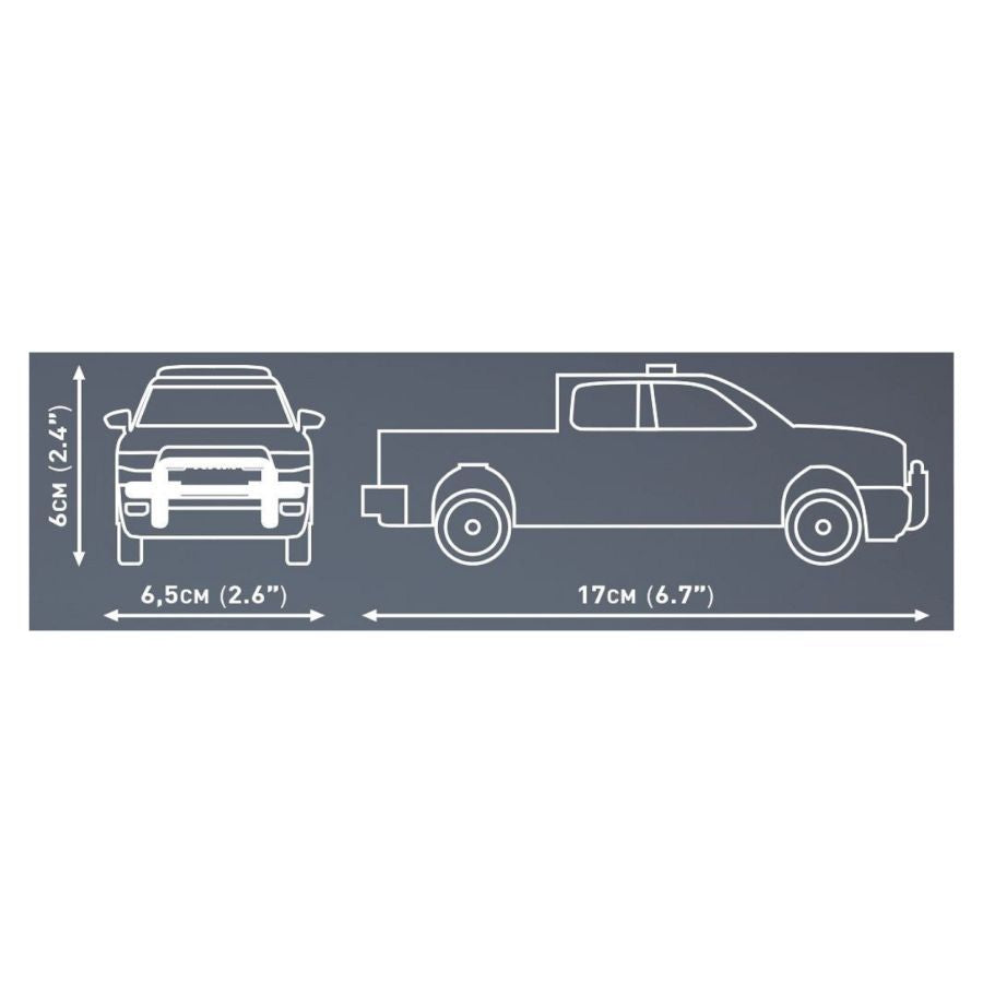 Dodge - RAM 1500 Police Pickup Truck (203 Pcs)