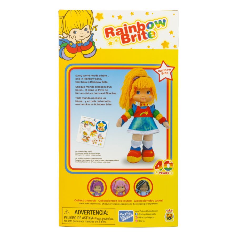 Rainbow Brite - Rainbow Brite 12″ Threaded Hair Plush Doll