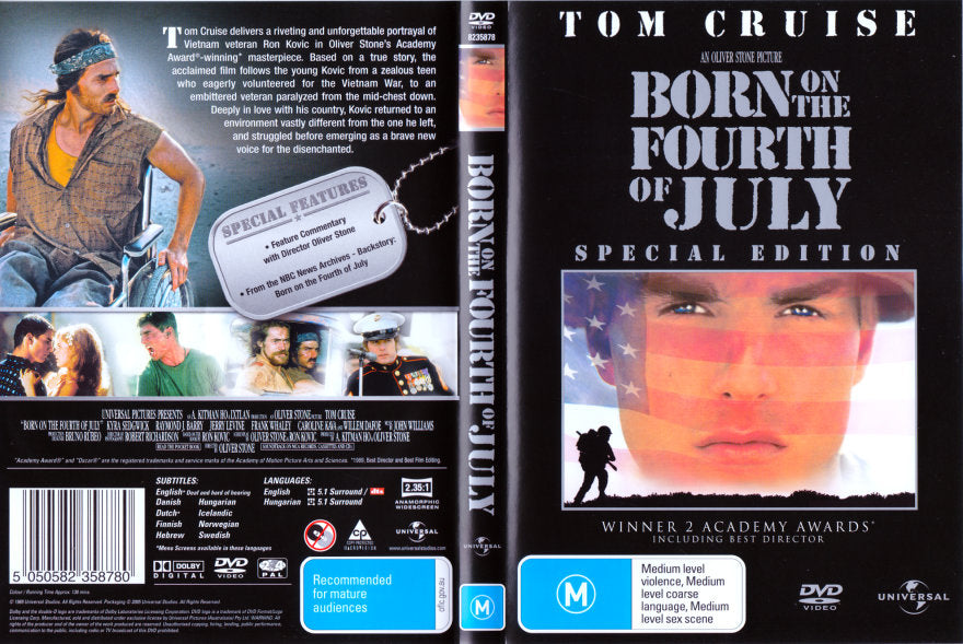 Born On The Fourth July DVD