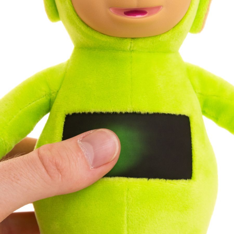 Teletubbies - Dipsy 8” Plush with Interactive Color Changing Belly Patch