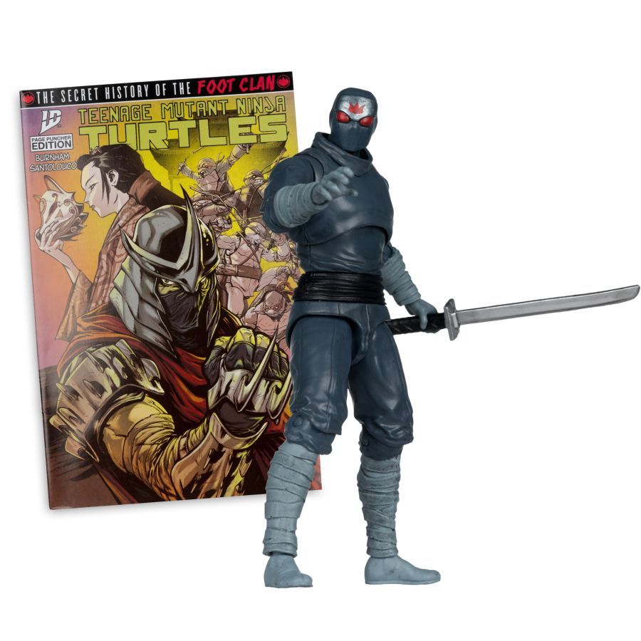 Teenage Mutant Ninja Turtles - Foot Soldier Page Punchers 5″ Figure with Comic