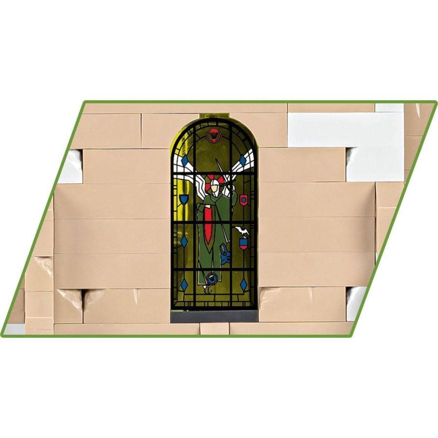 World War 2 - Sainte-Mere-Eglis Church Construction Brick Set (2280 Pieces)