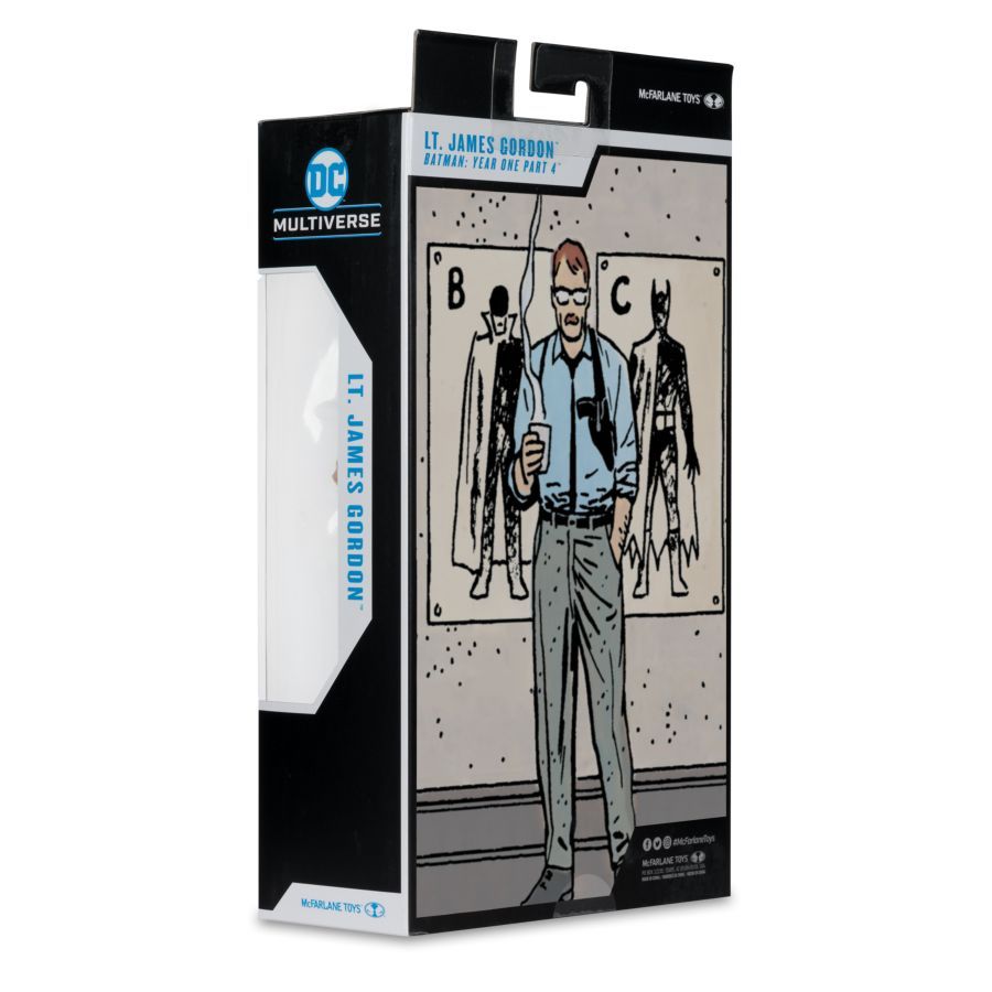 DC Multiverse - Lieutenant James Gordon “Batman: Year One” Gold Label 7″ Figure