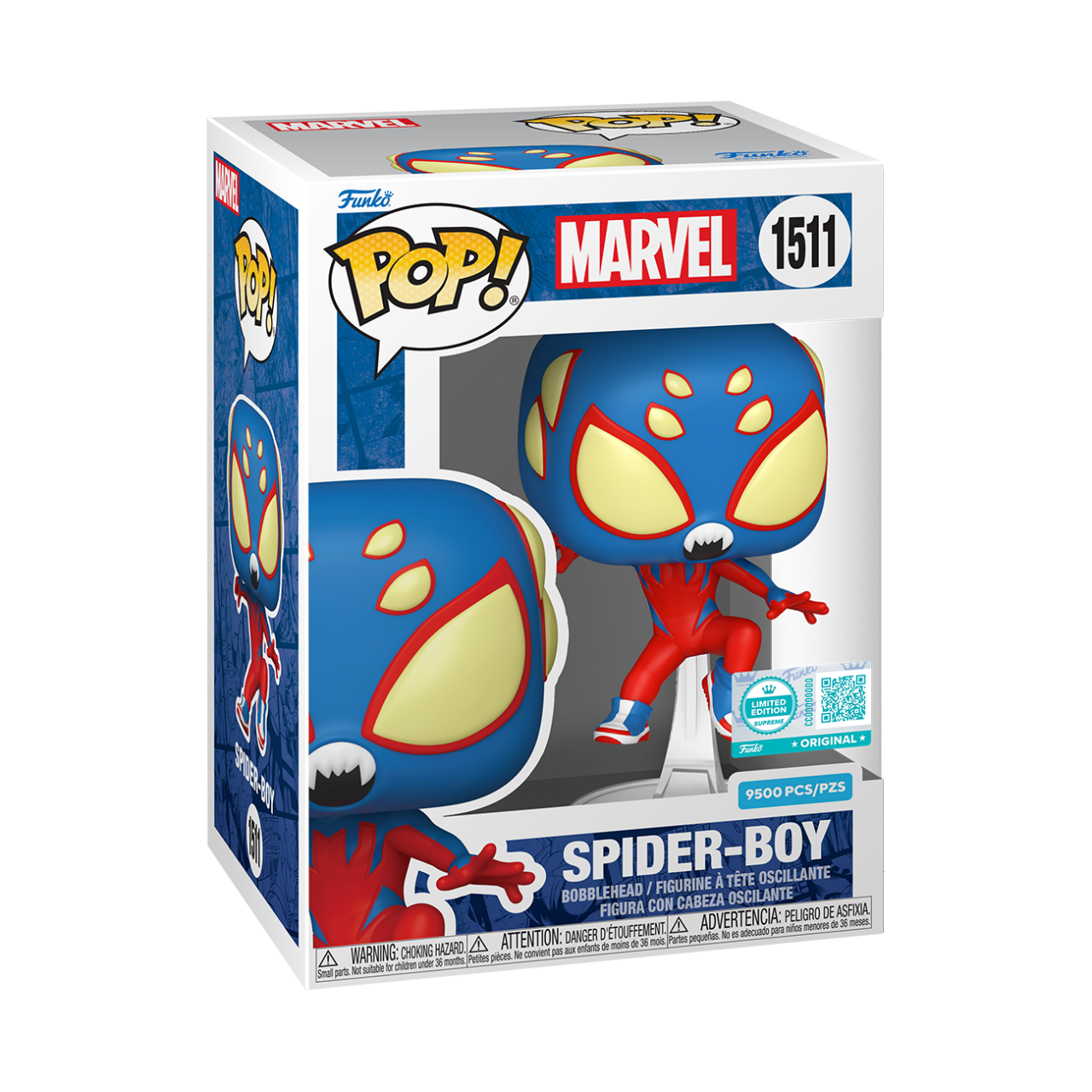 Marvel - Spiderboy With Fangs Limited Edition (Pop! Vinyl)