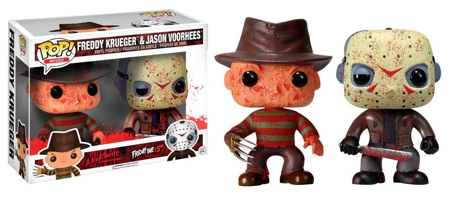 Freddy Vs Jason - Freddy Krueger And Jason Voorhees Bloody (Pop! Vinyl)