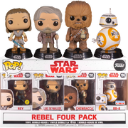 Star Wars: The Last Jedi - Rebel 4-Pack (Pop! Vinyl)