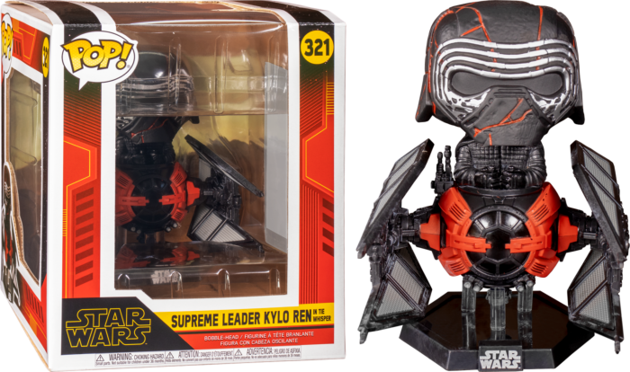 Star Wars - Kylo Ren Supreme Leader In TIE Whisper Episode IX Rise Of Skywalker (Pop! Vinyl)