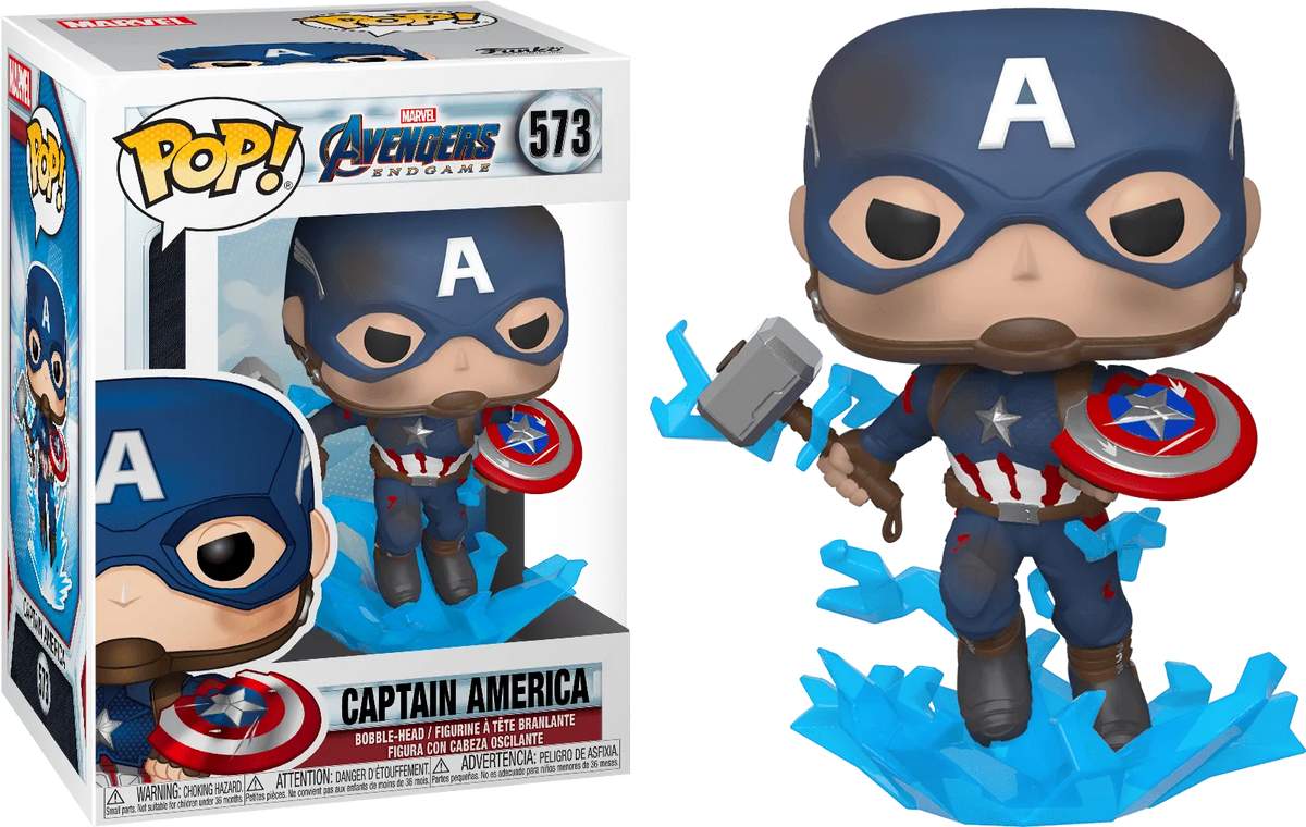 Avengers 4: Endgame - Captain America With Mjolnir (Pop! Vinyl)