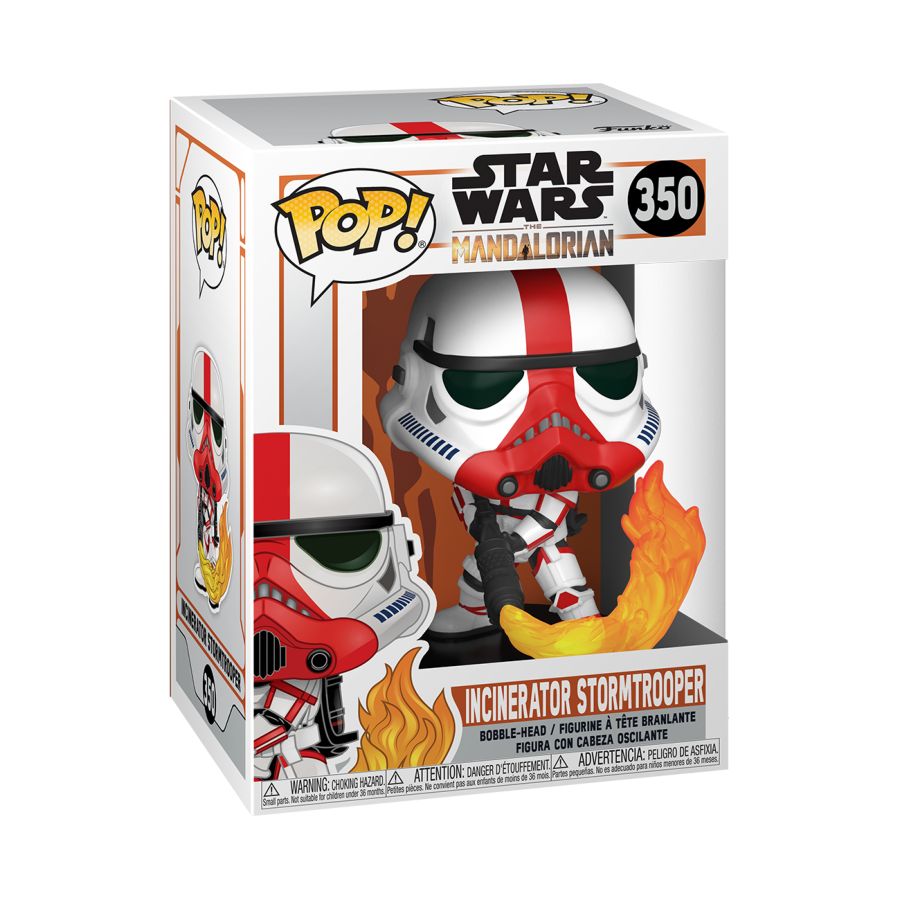 Star Wars: The Mandalorian - Incinerator Stormtrooper (Pop! Vinyl)