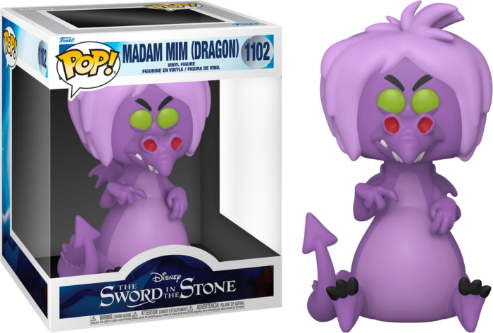 The Sword In The Stone - Mim As Dragon 6" (Pop! Vinyl)