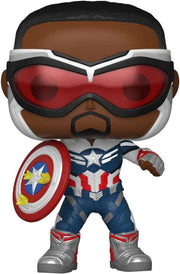 The Falcon And The Winter Soldier - Captain America Metallic (Pop! Vinyl)