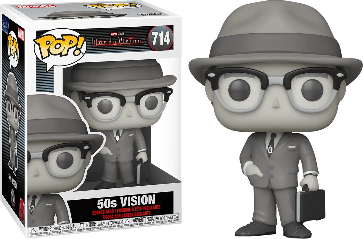 Wandavision - 50s Vision Black And White (Pop! Vinyl)