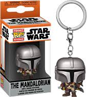 Star Wars: The Mandalorian - Mandalorian Pocket Keychain (Pop! Vinyl)