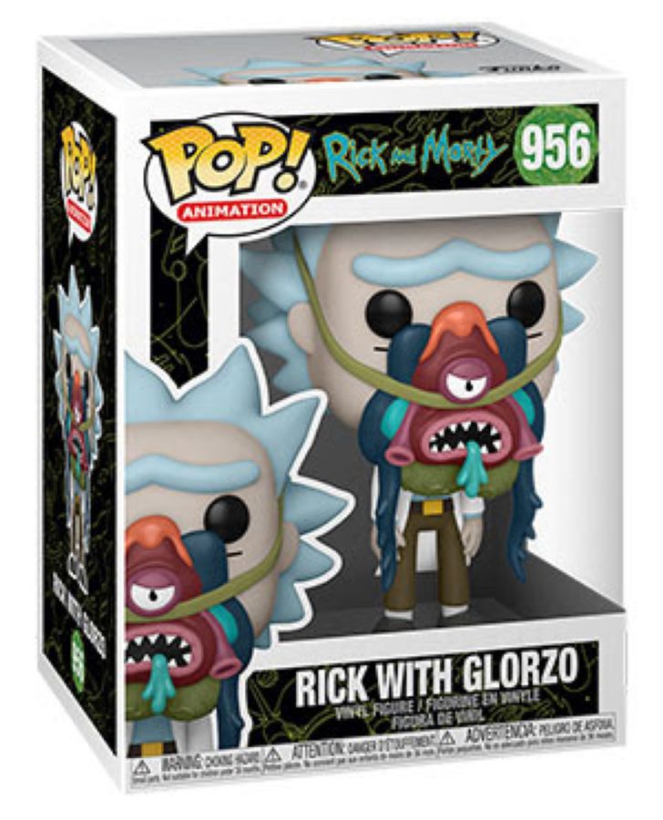 Rick And Morty - Rick With Glorzo (Pop! Vinyl)