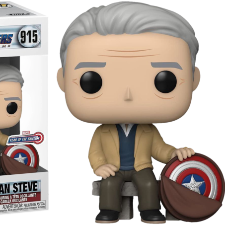 Avengers 4: Endgame - Old Man Steve Year Of The Shield (Pop! Vinyl)