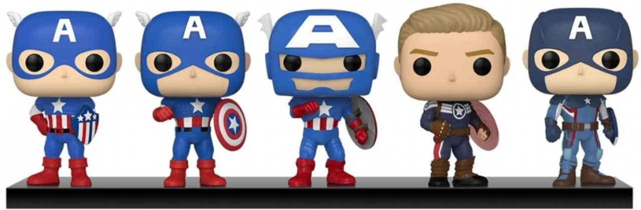 Captain America - Through The Ages Year Of The Shield (Pop! Vinyl)