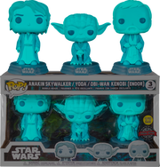 Star Wars: Across the Galaxy - Force Ghost Glow 3 Pack (Pop! Vinyl)