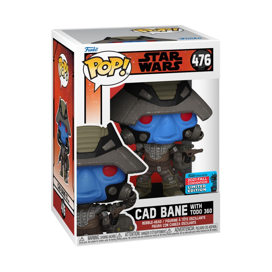 Star Wars: The Bad Batch - Cad Bane And Todo 360 Festival Of Fun 2021 (Pop! Vinyl)