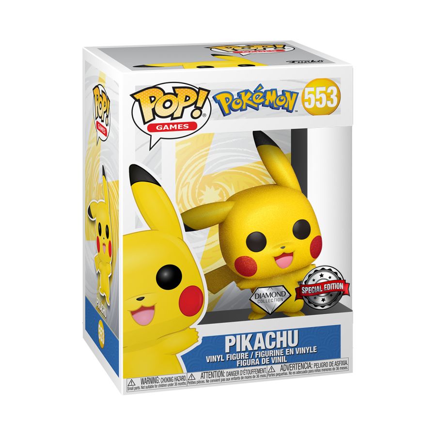 Pokemon - Pikachu Waving Diamond Glitter (Pop! Vinyl)