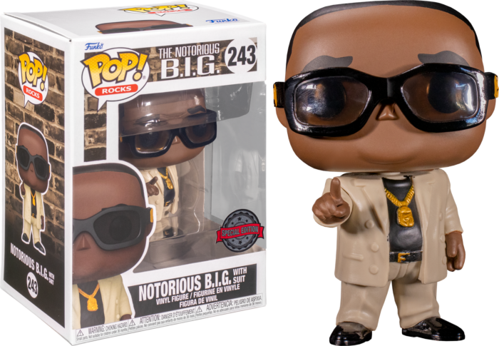 Notorious BIG - Biggie With Suit (Pop! Vinyl)