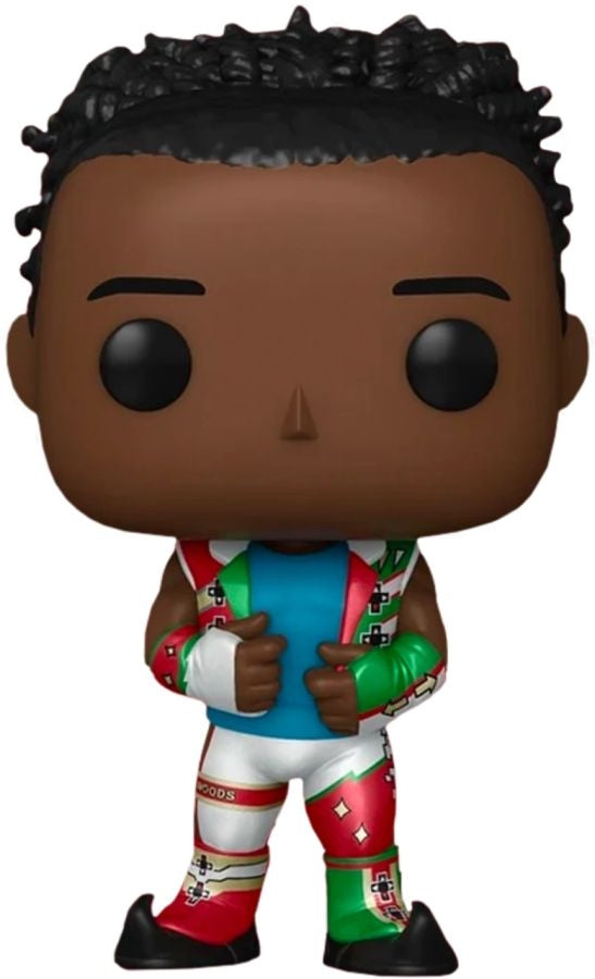 WWE - Xavier Woods Up Up Down Down Metallic (Pop! Vinyl)