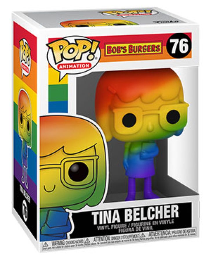 Bobs Burgers - Tina Belcher Rainbow Pride (Pop! Vinyl)