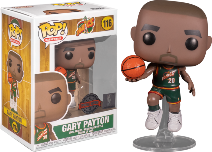NBA: Legends - Gary Payton 96 Sonics Road (Pop! Vinyl)