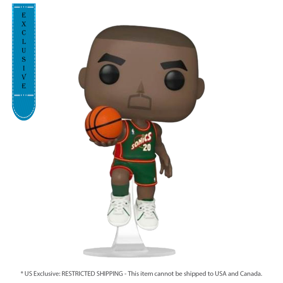 NBA: Legends - Gary Payton 96 Sonics Road (Pop! Vinyl)