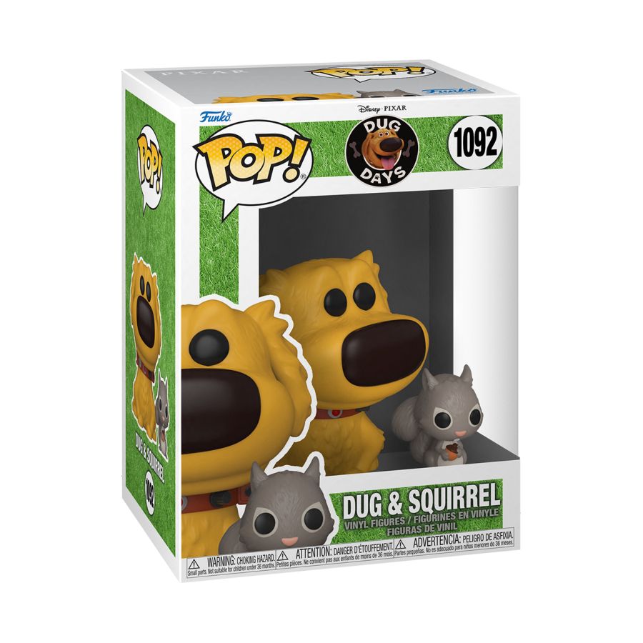 Dug Days - Dug With Squirrel (Pop! Vinyl)