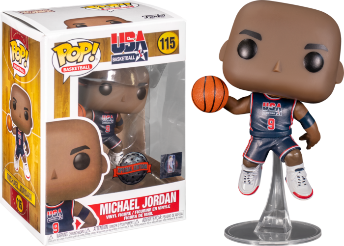 NBA: Legends - Michael Jordan 92 USA Navy (Pop! Vinyl)