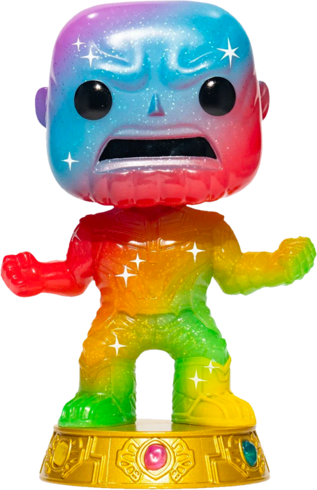 Avengers - Thanos Infinity Saga Rainbow Metallic With Protector (Pop! Vinyl)