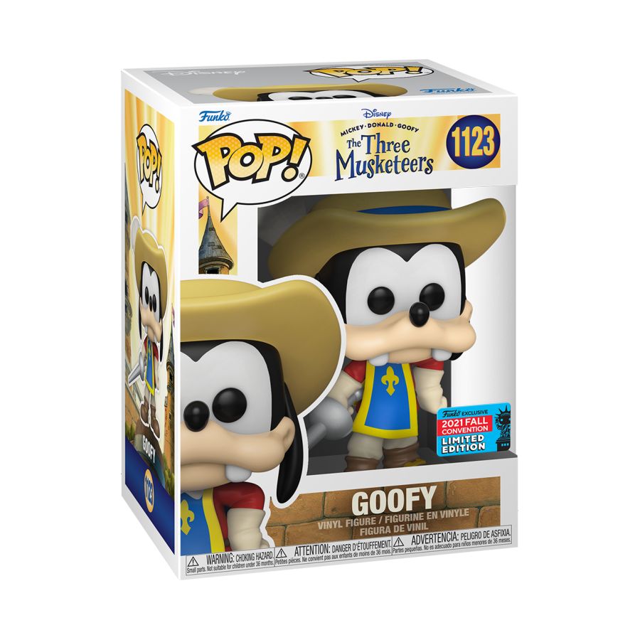 Mickey Mouse - Goofy Musketeer NYCC 2021 (Pop! Vinyl)