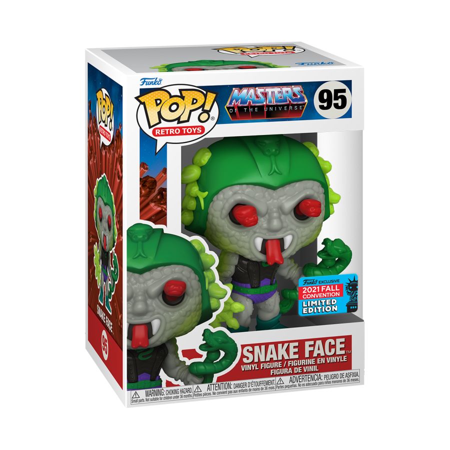 Masters Of The Universe - Snake Face NYCC 2021 (Pop! Vinyl)