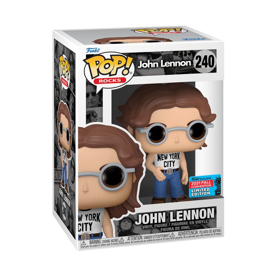 John Lennon NYCC Shirt Festival Of Fun 2021 (Pop! Vinyl)