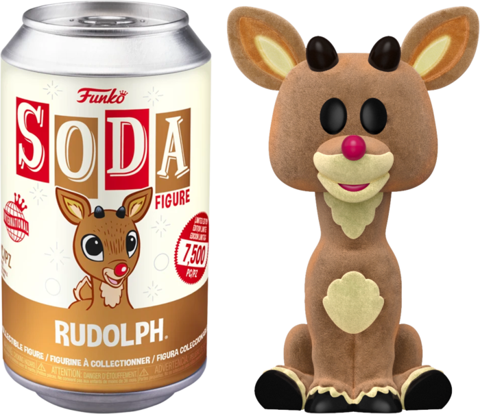 Rudolph The Red-Nosed Reindeer - Rudolph Vinyl Soda (Pop! Vinyl)