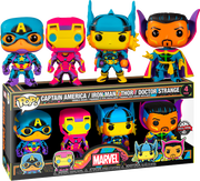Marvel Comics - Black Light 4-Pack (Pop! Vinyl)