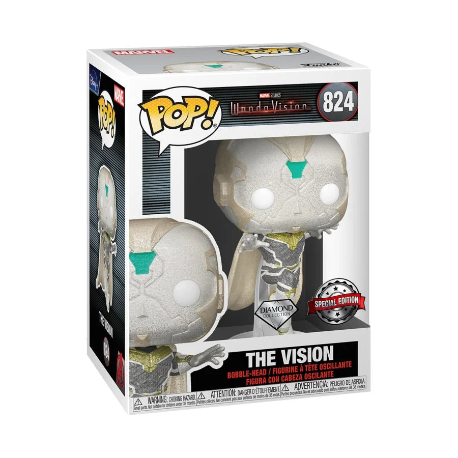 WandaVision - The Vision Diamond Glitter (Pop! Vinyl)
