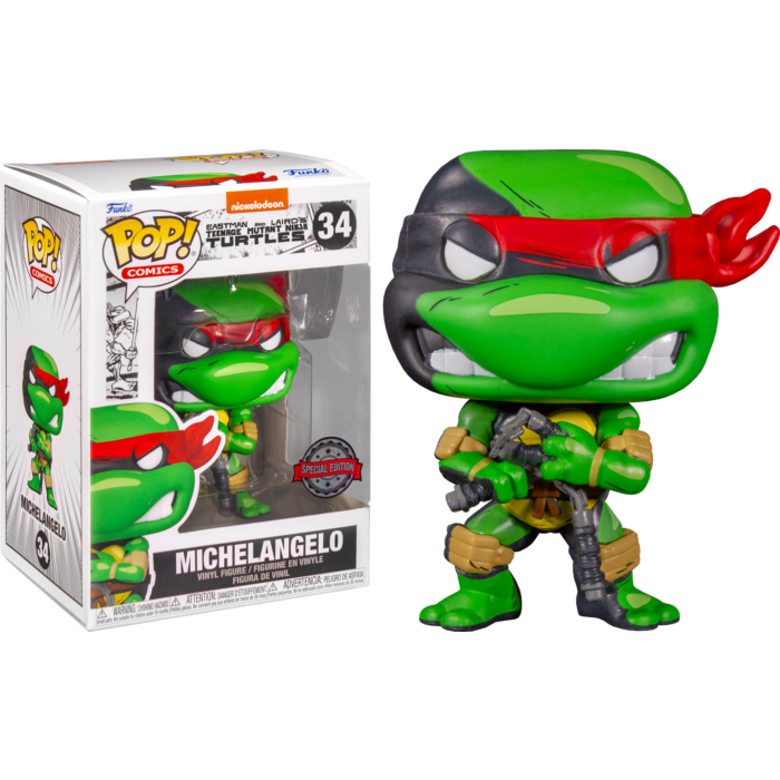Teenage Mutant Ninja Turtles (Comic) - Michelangelo (Pop! Vinyl)