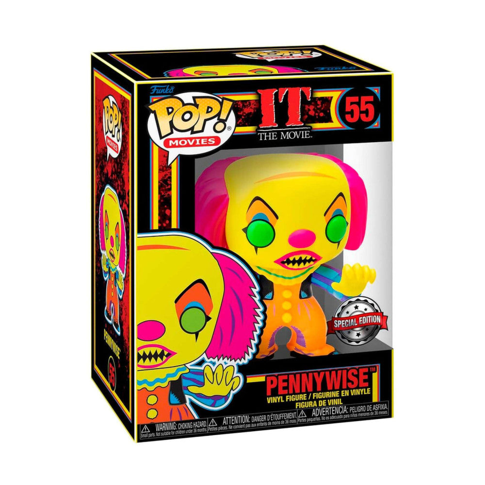 It (1990) - Pennywise Black Light(Pop! Vinyl)