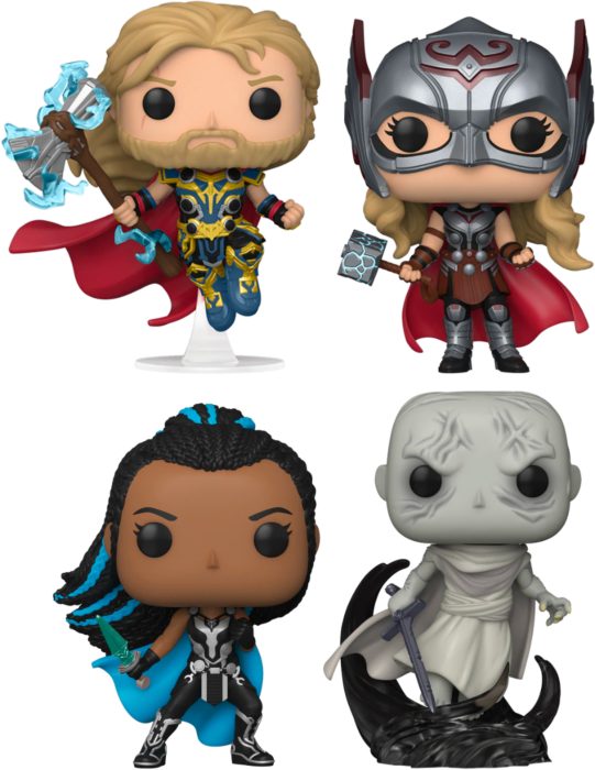 Thor 4: Love And Thunder - 4 Pack (Pop! Vinyl)