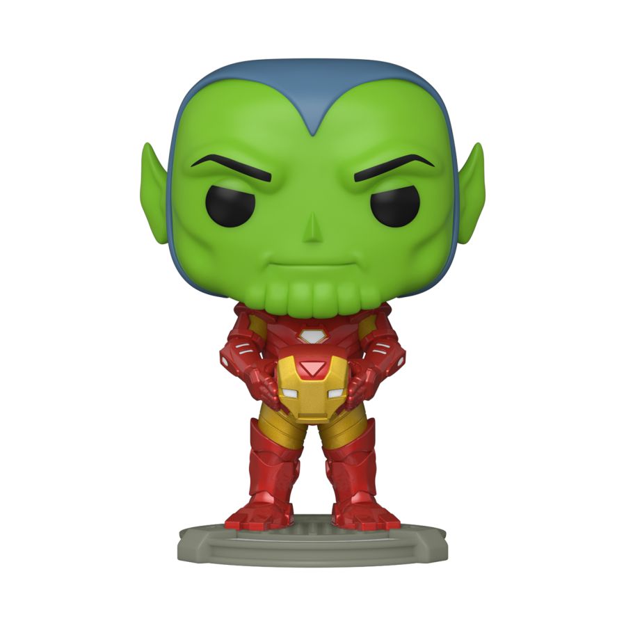 Marvel Comics - Iron Man Skrull Wonder Comic Con 2023 Pop! Comic Cover (Pop! Vinyl)