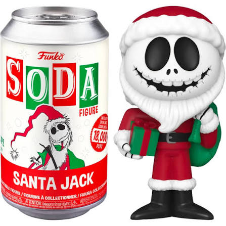 The Nightmare Before Christmas - Santa Jack Skellington Vinyl Soda (Pop! Vinyl)