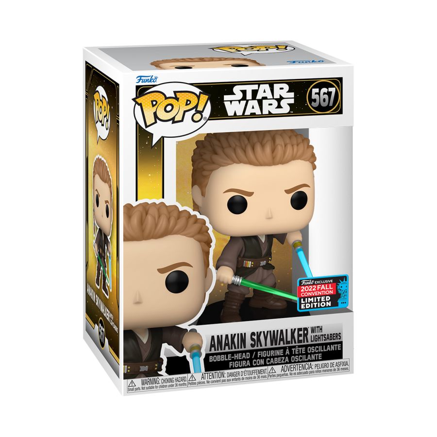 Star Wars - Anakin Dual Sabers NYCC 2022 (Pop! Vinyl)