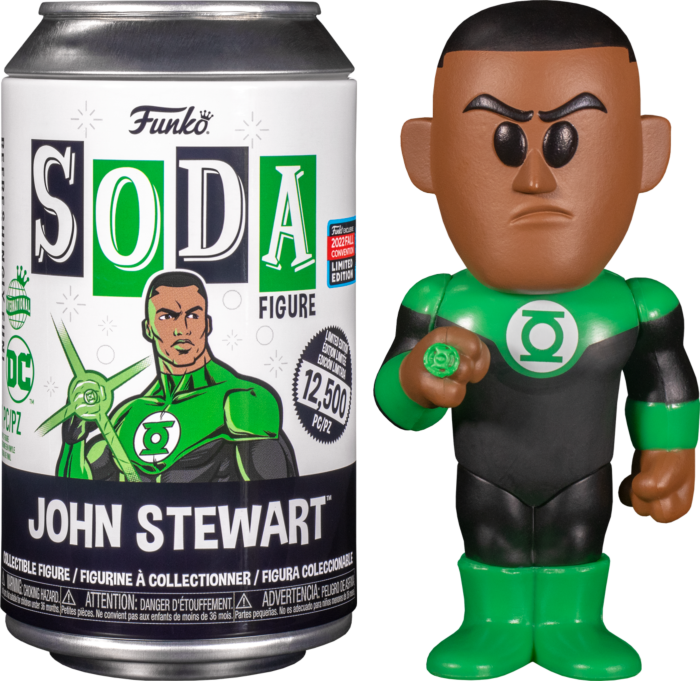 DC Comics - John Stewart Green Lantern NYCC 2022 Vinyl Soda (Pop! Vinyl)