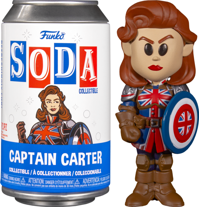 What If - Captain Carter V2 Vinyl Soda (Pop! Vinyl)