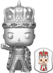 Queen - Freddie Mercury King With Pin (Pop! Vinyl)