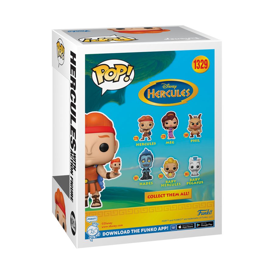 Hercules With Action Figure Wonder Comic Con 2023 (Pop! Vinyl)