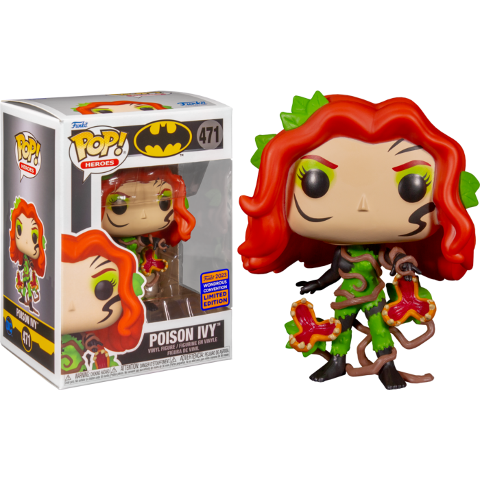 DC Comics - Poison Ivy With Vine Wonder Comic Con 2023 (Pop! Vinyl)