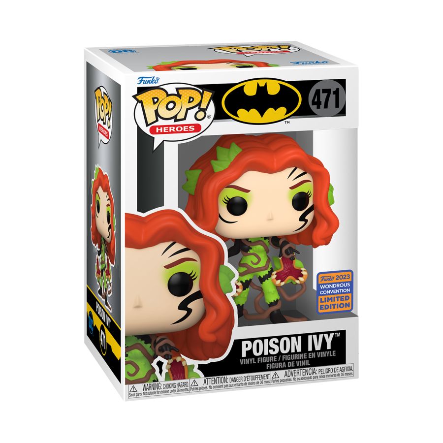 DC Comics - Poison Ivy With Vine Wonder Comic Con 2023 (Pop! Vinyl)