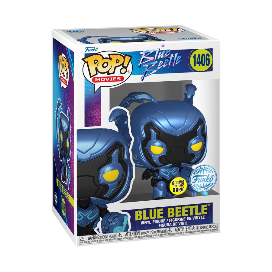 Blue Beetle 2023 - Blue Beetle Glow (Pop! Vinyl)